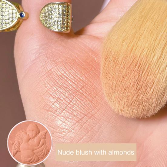 Relief Angel Eye Shadow Blush Highlights Palette Smooth Texture Delicate Blend Radiant Makeup for On-the-go