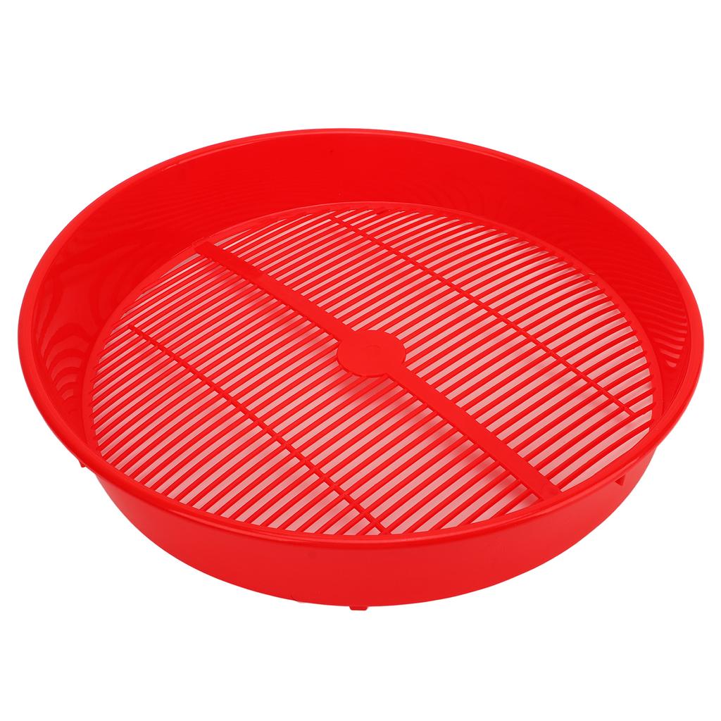 Plastic Blueberry Sieve Washing Sieve Fruit and Vegetable Washing Basket Drain Basket for Kitchen