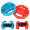 Racing Game Controller for Mario Kart Left and Right Grip Steering Wheel Handle for Switch(RedBlue )