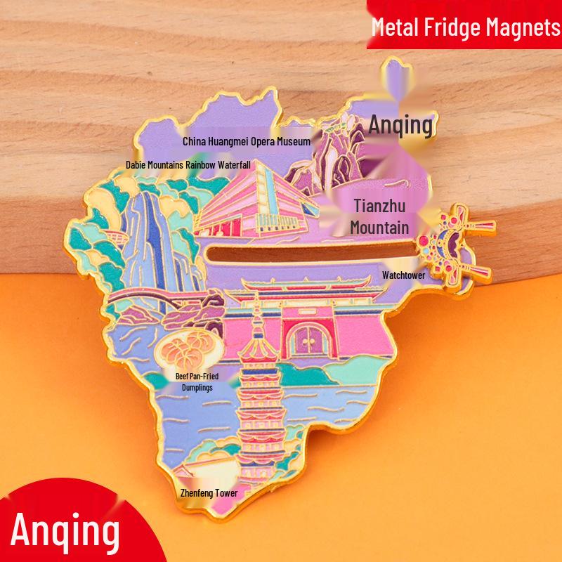 Quanzhou City Metal Refrigerator Magnets: Creative Cultural Souvenirs 2025