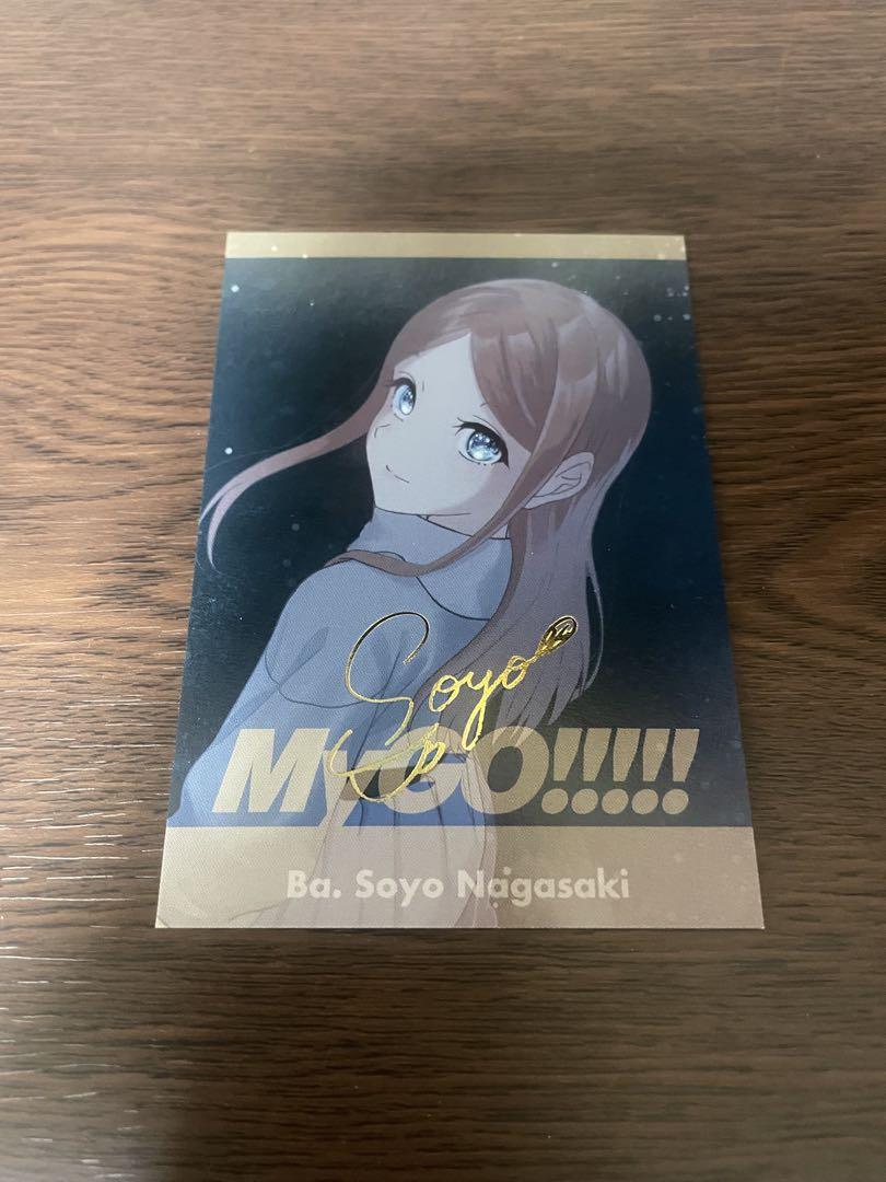 

[USED] BanG Dream! MyGO!!!!! Ato Nandoku Nagasaki Soyo Secret Foil-Stamped Signed Card