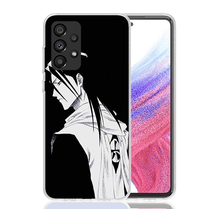 Bleach Kuchiki Byakuya Phone Case For Samsung Galaxy A17 A16 A14 A15 A13 A57 A56 A54 A55 A53 A37 A36 A34 A35 A33 A26 A24 A25 A23