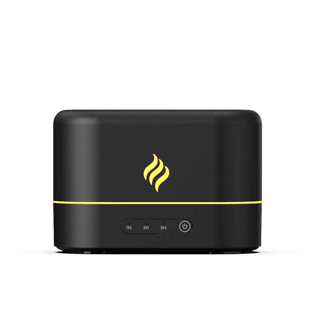 USB Mini Cross-Border Aroma Diffuser & Silent Humidifier for Office or Bedroom with Desktop Flame Design