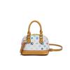 Bag women's new bear printed shell handbag versatile fashion trend messenger bag women's bag