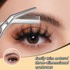2-in-1 Augenbrauen-Trimschere mit Kämmen Professioneller Augenbrauentrimmer Edelstahl Hochwertige Schere Beauty-Werkzeuge