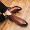 Men's Retro Slip-On Chelsea Boots - Autumn/Winter High-Top Business Casual British Fashion