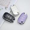 TPU Auto Schlüsselhülle Fernbedienungsabdeckung Für Peugeot 208 308 T9 508 2008 Für Citroen C4 Für Opel Corsa Crossland X Auto Zubehör