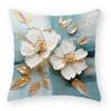 New Flower Series Pillowcases Simple Sofa Decorative Pillows Car Seat Cushions