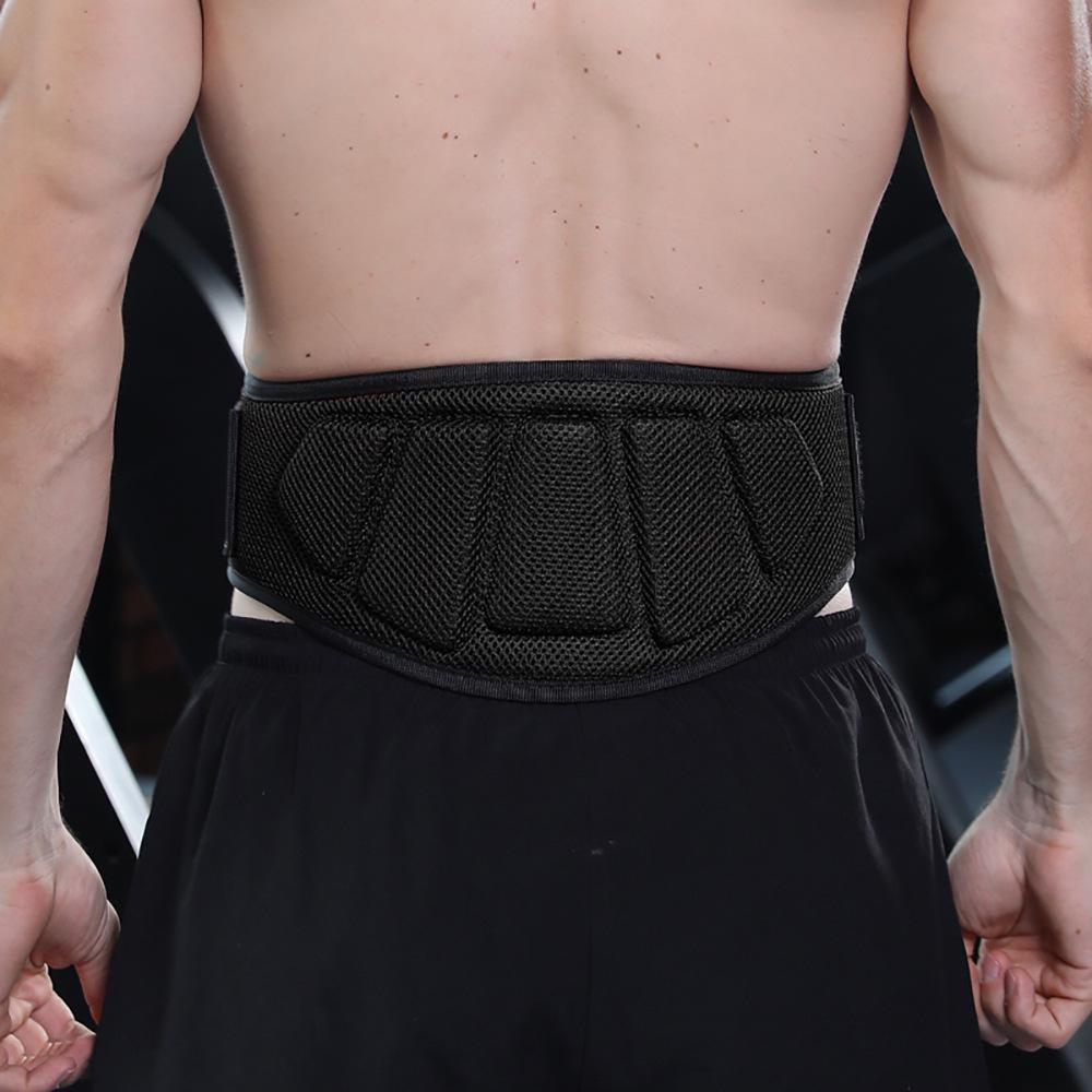 Custom Power Lifting Gym Belt Nylon Waist Trimmer with Self-Locking Feature for Weightlifting