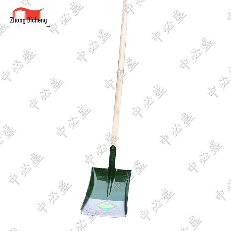 Zhongbisheng Heavy-Duty Wooden Handle Manganese Steel Shovel