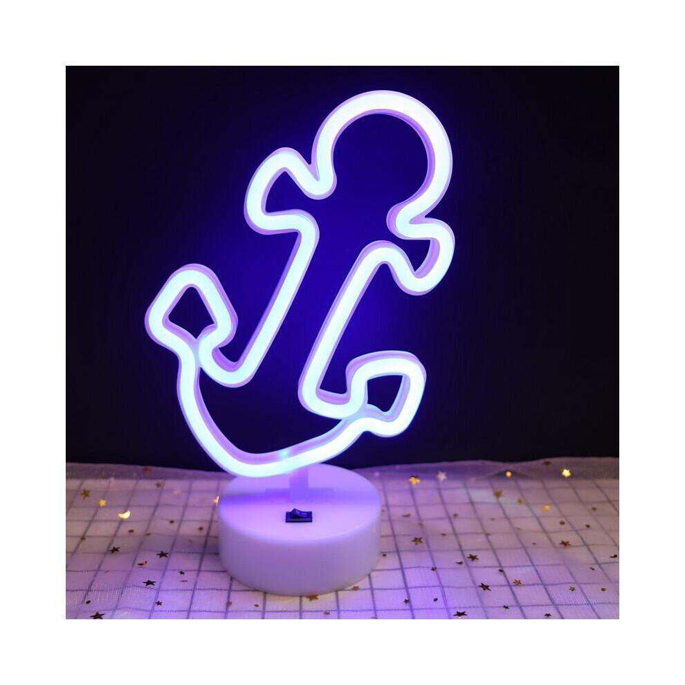 (Love sign light) Upgrade Neon Night Light Rabbit Vibrato Anchor Bigmouth Bird Creative Night Light Spot