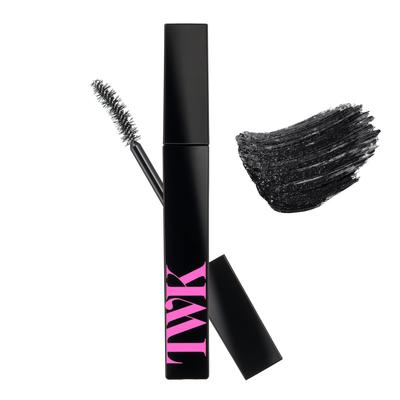 TWK Thin Pure Black Mascara von Tomoko Entfernt mit warmem Wasser für und Curl Glänzend und Volumen+ Kimijima. Volumen, Locken, Halt. glänzend.