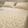 Mei Yun Ge Small Fresh All Cotton Printed Flower Series Single Bed Sheet