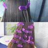 20 stücke Wiederverwendbare Dauerwelle Haar Clip Mais Haar Curl Stange Welle Haar Flauschigen Klammern Friseur DIY Curler Styling Werkzeuge Formers flexible