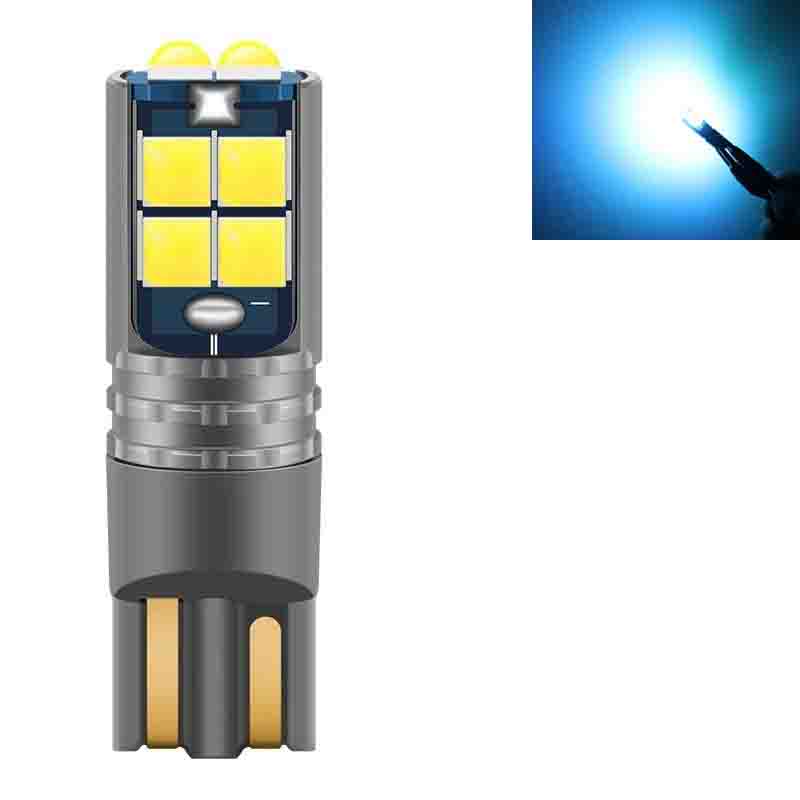 

Сигнальна лампа T10 Led Canbus W5W 168 194 LED лампа 3030 SMD Автомобільна купольна лампа для читання підсвічування номерного знака 1pc світло-синій колір