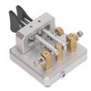 Morse Code Key Double Paddle Automatic CW Shortwave Telegram Tapper for Training