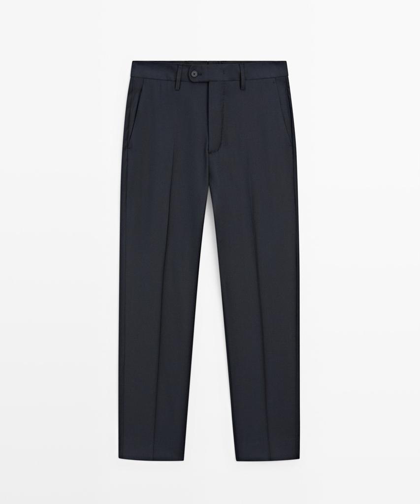 Masimodutti 100% Wool Suit Pants