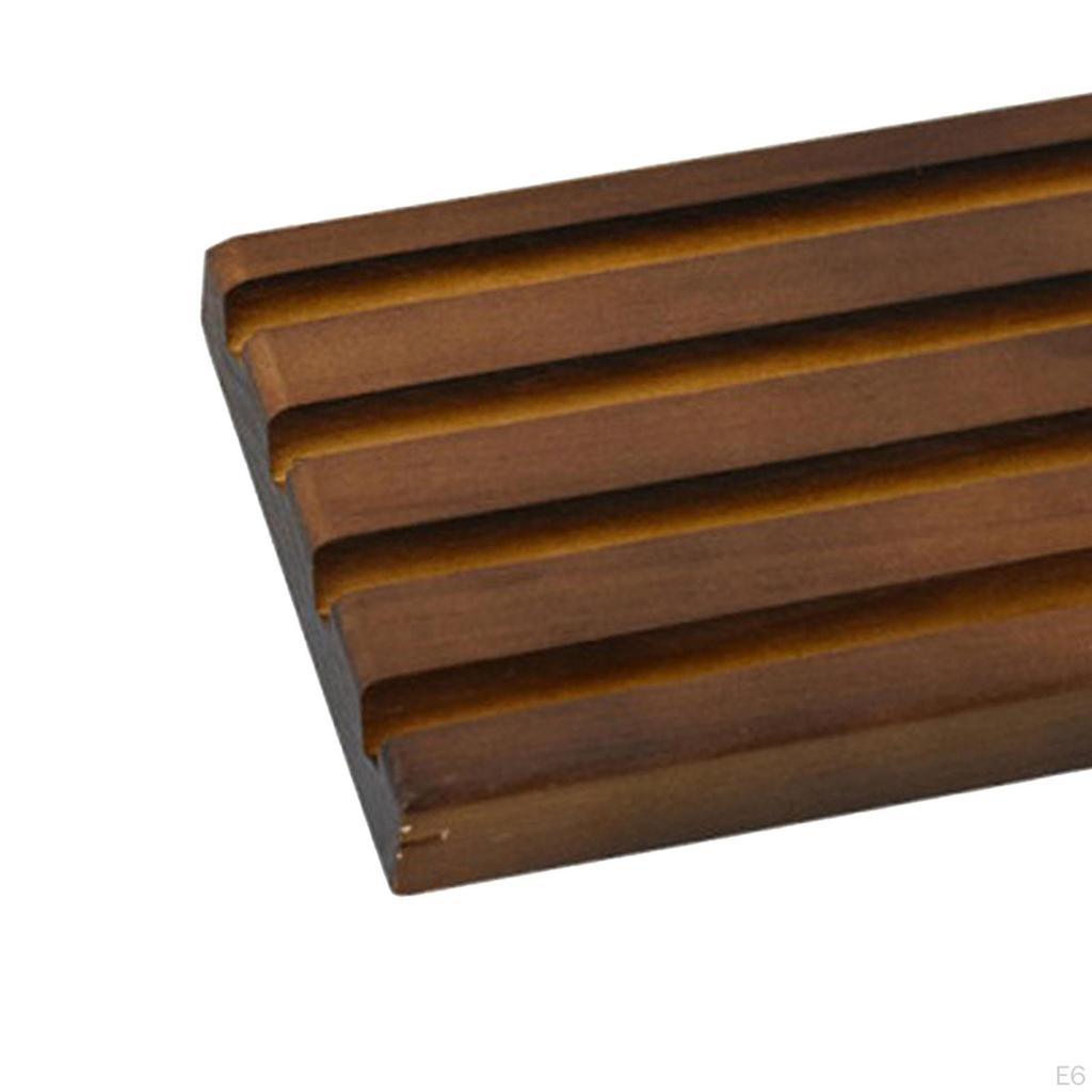 Display Rack Holder Wooden Stand for Coin Collectible