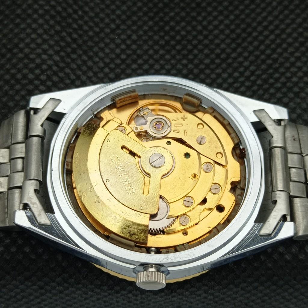 USED SEIKO 5 AUTOMATIC JAPAN MENS RARE GOLDEN MOVEMENT WATCH 575b-a305137-2 SKU575b-a305137