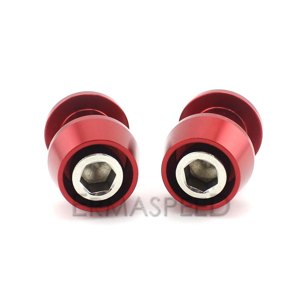 Pro CBR650r CBR600RR CBR1000RR Z900 Z1000 Z650 8MM 10MM motocyklové příslušenství kyvná vidlice cívky posuvníky CNC stojan na kyvnou vidlici