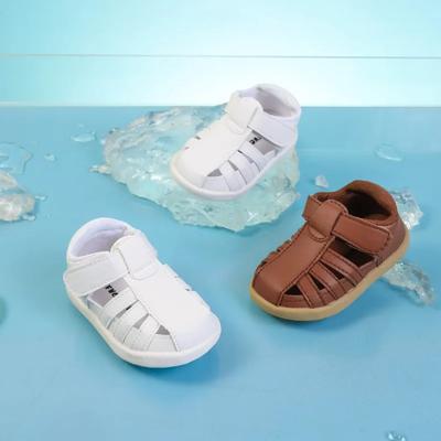 2025 Baby Lauflernschuhe Baby 0-18 Monate Junge Mädchen Hausschuhe Kleinkind Kinder Kindergarten Sommer Neue Lederschuhe