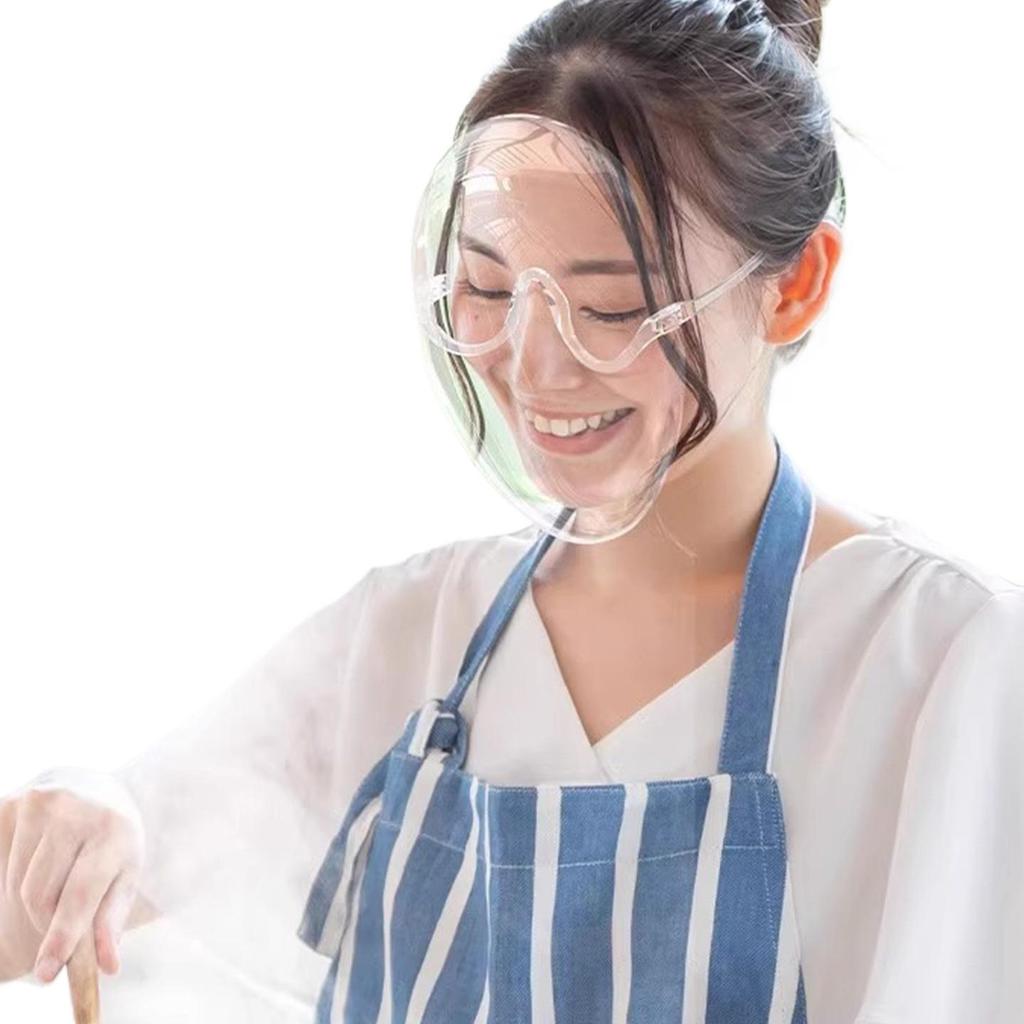 Women's Full Face Anti-Oil Smoke Cooking Shield 