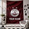 Custom Tapestry Wall Hanging, Aberdeen FC Personalized Name Text Home Wall Decor