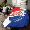 Fashion Print P-PepsiS Blanket For Sofa Office Bed Plane Travel Sleep Read Relax Camping Soft And Warm
