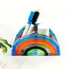 Multipurpose Rainbow Pen Holder Silicone Mould Versatile Castes Set for Home and Office Decoration and Jewelry Storage