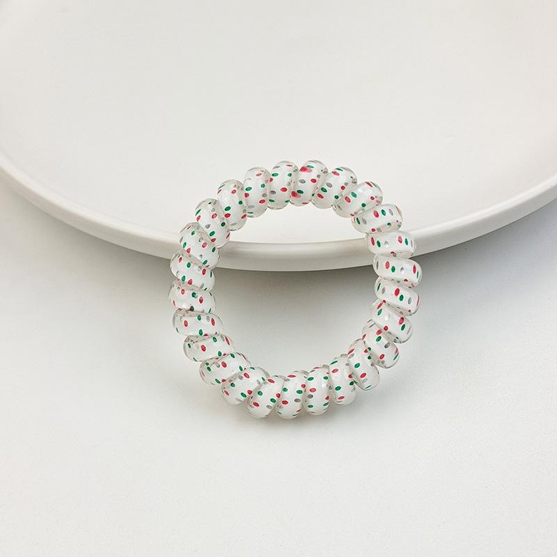 Christmas Combination Series, Telephone Line, Hair Band, Hair Rope, High Elastic And Durable Hair Rope, Headgear.