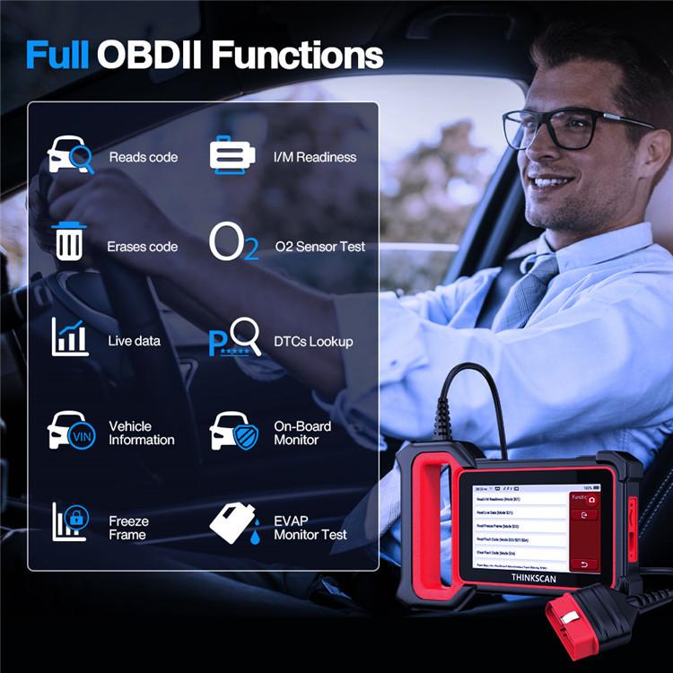 Professional Car Diagnostic OBD2 Automotive Scanner Professional ABS A/F Reset Mulit-system Code Reader OBD2 Car Diagnostic Tool