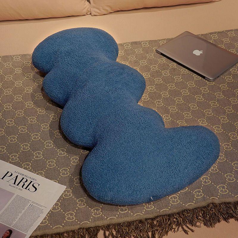 

Большая волна Длинная L-образная подушка для сна - Роскошная подушка-спинка для пар и общежитий 100 cm