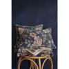 Coussin déhoussable 40 x 60 cm "Augustine" Velours imprimé l'Effet Papillon