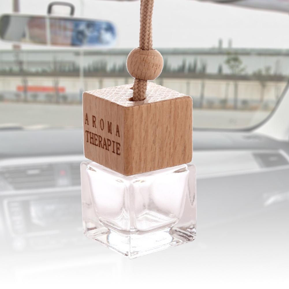 Car Perfume Essential Oil Empty Bottle Pendant Air Freshener Hanging Ornament