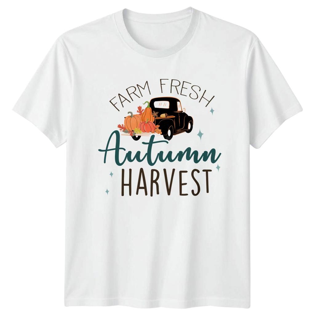 Farm Fresh Autumn TShirt Fall Decor Autumn