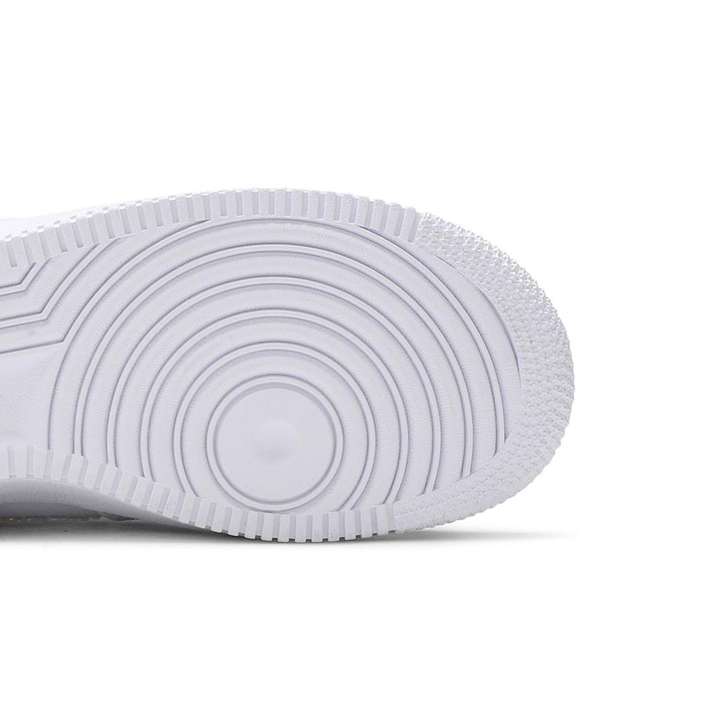 Nike Air Force 1 LV8 Grade School 'Digital Swoosh' (Unisex) White / Multi-Color / Black Kids' Skateboarding Shoes CW1577 100