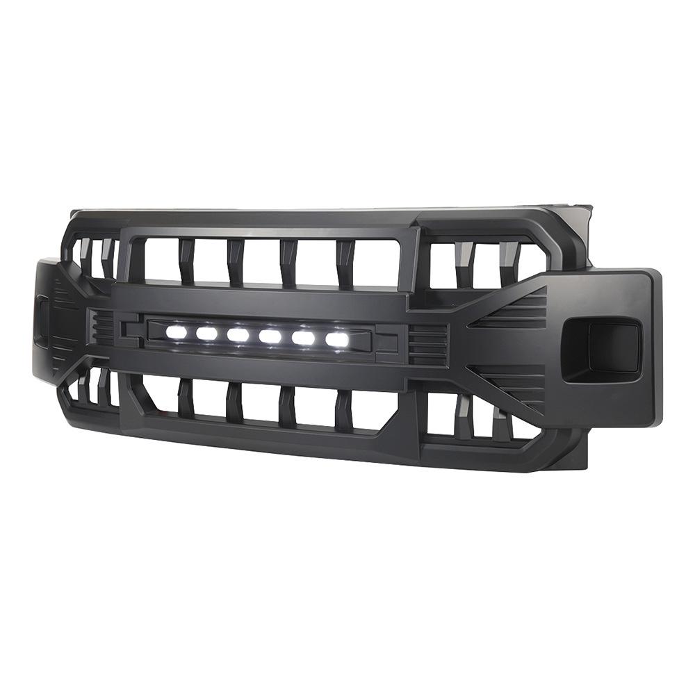Fits 17-19 Ford F250/F350/F450: War Axe Spotlight Style Grille for Modified Pickup Trucks.