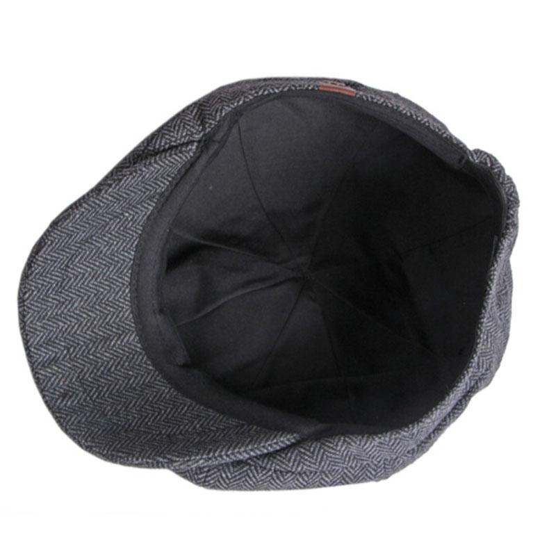British Retro Octagonal Hat Men Artistic Casual Newsboy Cap Spring And Autumn Fashion Versatile Beret Women Painter Hat 55-60Cm