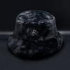 ARDL LOGO FUR BUCKET HAT BLACK