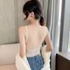Korean Style Lace Wireless U-Back Camisole Bustier Bra for Women and Students
