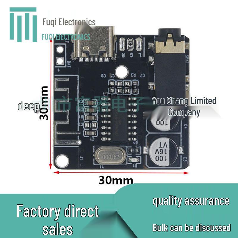Bluetooth 5.0 Audio Receiver & MP3 Decoder Board for Car Speakers