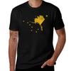 ALASKA FLAG BIG DIPPER URSA MAJOR NORTH STAR MAP TShirt Odor Resistant Short Sleeve Top