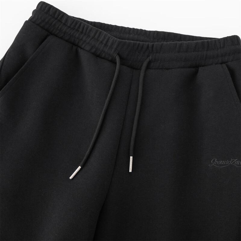 GROUND ZERO Women's Embroidered Wide-Leg Casual Pants