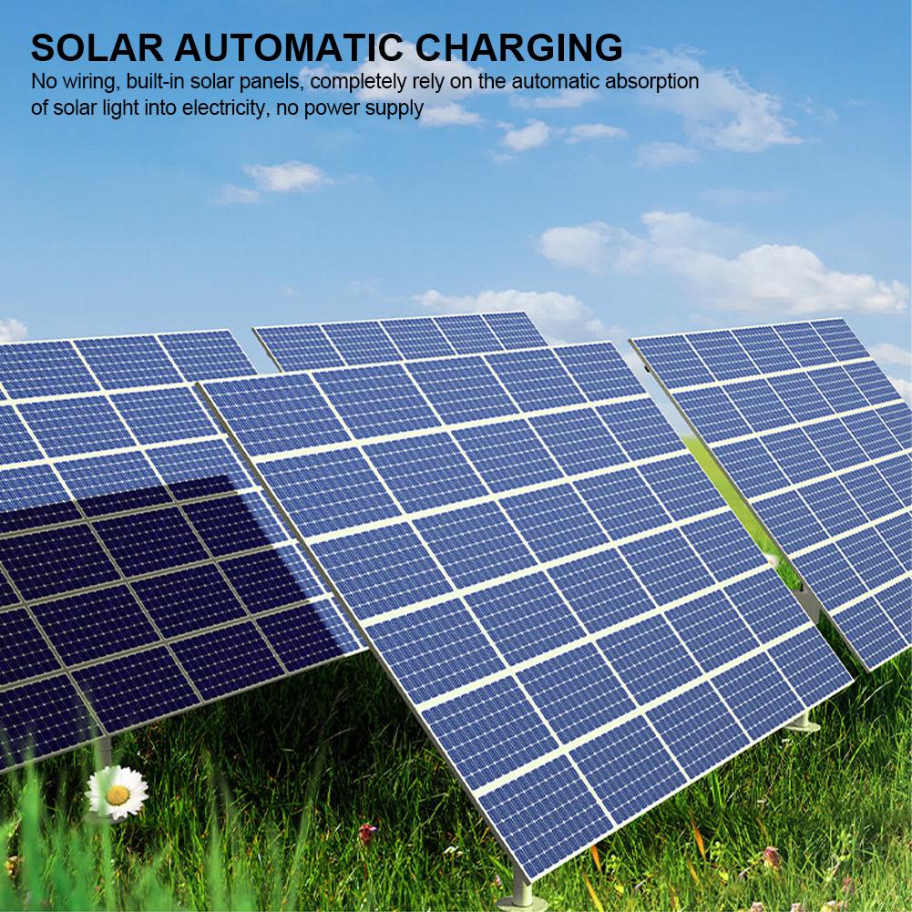 Lampe de poche LED solaire pour voiture, alarme de nuit, stroboscope, feu de circulation