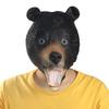 Maschera per la testa di orso Copricapo Maschera di orso polare carina Cappuccio da gatto Halloween Cosplay Maschera per la testa di animale