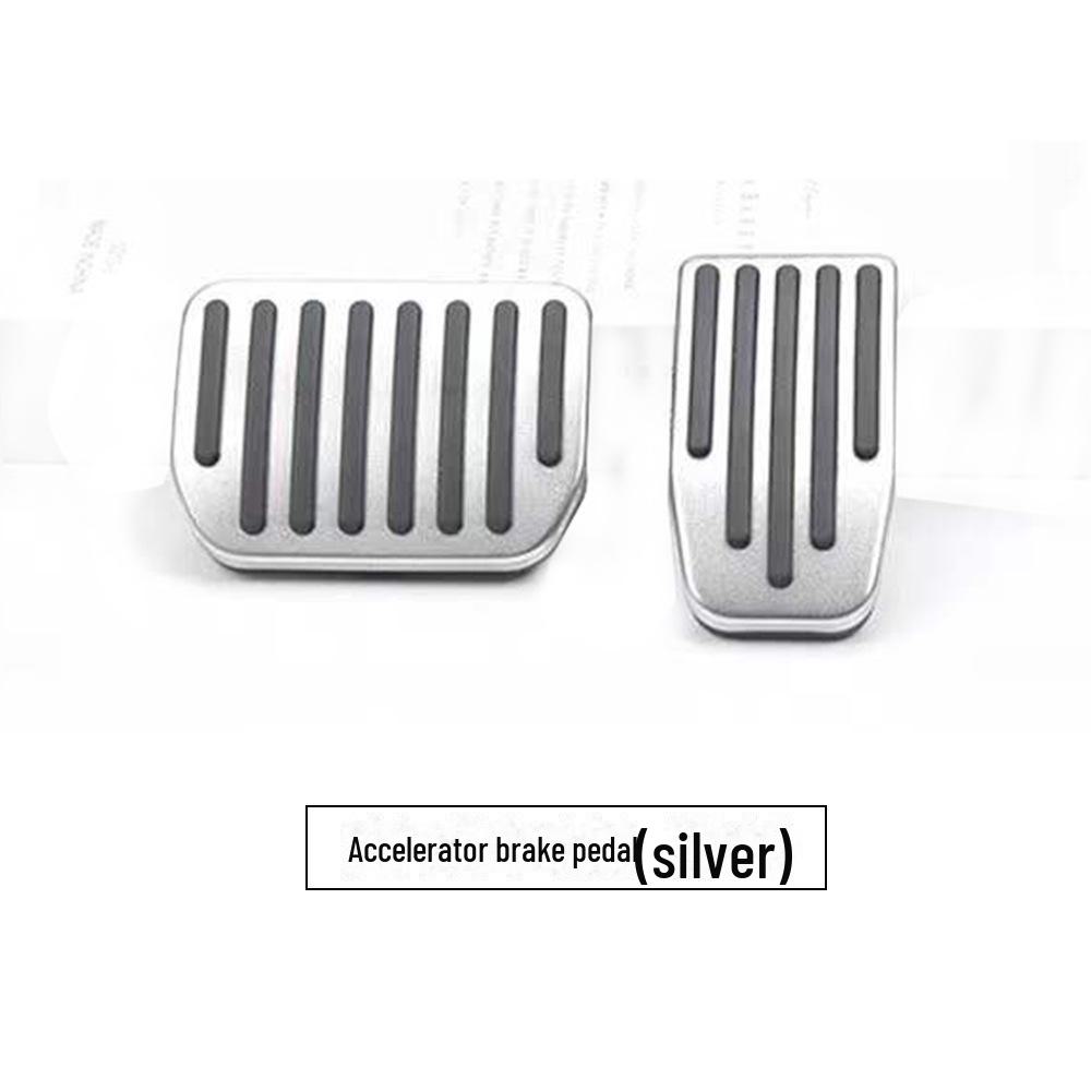 

Комплект противоскользящих накладок из алюминиевого сплава для педалей акселератора и тормоза Tesla Model 3/3+/Y.