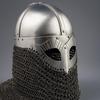 Viking Norman Helmet Handmade Medieval Armor Replica for LARP, Cosplay, Renaissance Fair Collectors Norse Warrior Helm