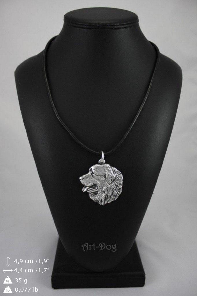 Bernese Mountain Dog, Berner Sennenhund I - Dog Necklace In Gift Box, Silver-plated Locket for Dog Fan, Striking Pendant by Art-Dog Brand