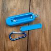 Mini Keychain Pocket Torch Battery Powered LED Light Flashlight Lamp, Strong Light Small Keyring Light Torch Flashlight