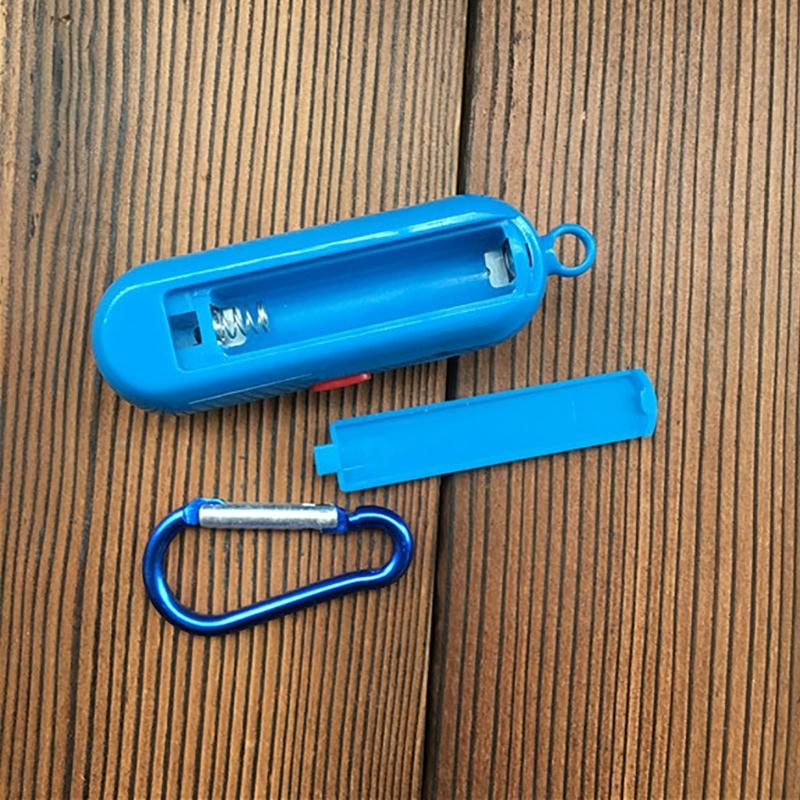 Mini Keychain Pocket Torch Battery Powered LED Light Flashlight Lamp, Strong Light Small Keyring Light Torch Flashlight